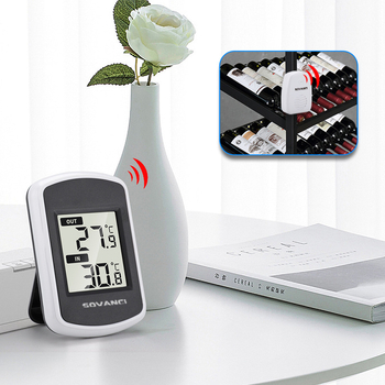 SOVANCI Bežični unutarnji-vanjski termometar, model XHX-FT004-B, rezolucija 0,1°C, prilagodljivo obrađivanje