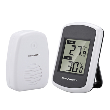 SOVANCI Bežični unutarnji-vanjski termometar, model XHX-FT004-B, rezolucija 0,1°C, prilagodljivo obrađivanje