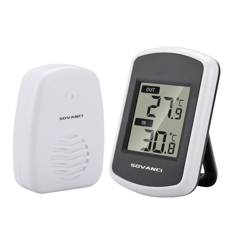 SOVANCI Bežični unutarnji-vanjski termometar, model XHX-FT004-B, rezolucija 0,1°C, prilagodljivo obrađivanje
