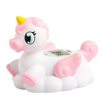 Детски водоустойчив термометър за баня с форма на животно – IPX7, резолюция 0,5°C, аларма за висока/ниска температура, батерия AG13/LR44