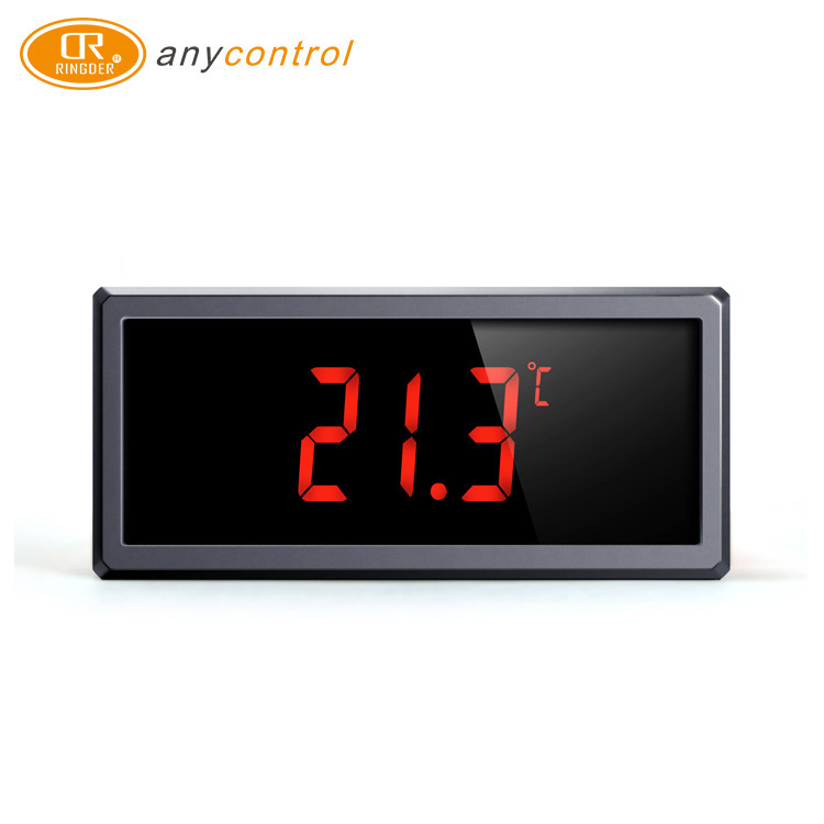 Ringder lézeres hűtőhöz tervezett hőmérő, elektronikus hőmérő digitális kijelzővel, Pt-14