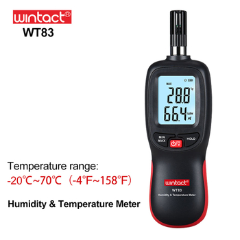 Visokoprecizni mjerač temperature i vlage WT83/WT83B, mjerenje podataka, točnost ±1