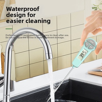 EVERTE medve alakú digitális élelmiszer-hőmérő – babafürdővíz hőmérő, felbontás 0,1°C