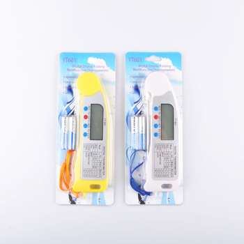 YT601 Digitális összecsukható hőmérő BBQ-hoz és ételekhez háttérvilágítással