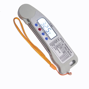 YT601 Digitális összecsukható hőmérő BBQ-hoz és ételekhez háttérvilágítással