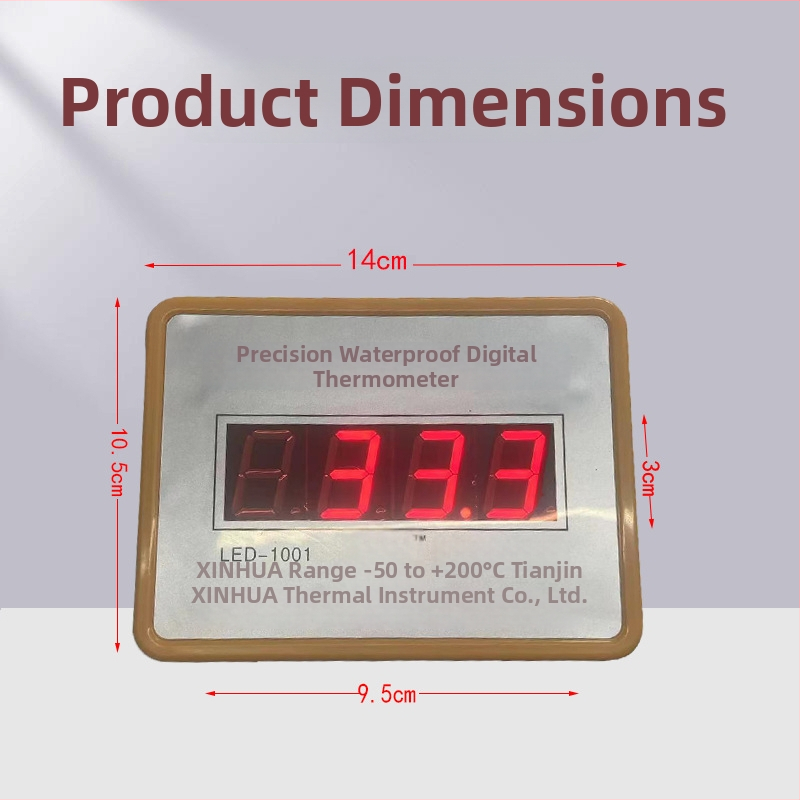 Digitális hőmérő szondával ipari kazánokhoz és akváriumokhoz – kiváló pontosságú vízhőmérséklet-mérő (nem alkalmas privát címkézésre)