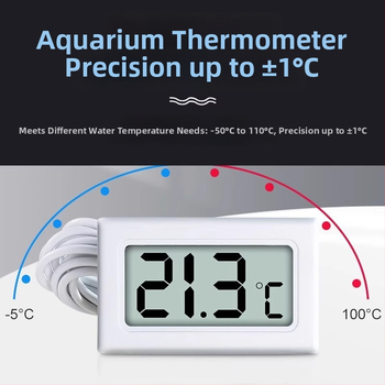 Digitalni termometar sa sondom, visoko precizan elektronički senzor temperature za akvarije i hladnjake