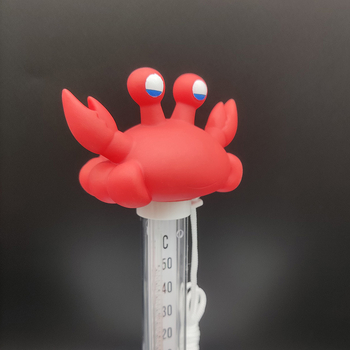 Lebegő vízhőmérő medencére és kádban, könnyen olvasható kijelző, pontos hőmérséklet-mérés