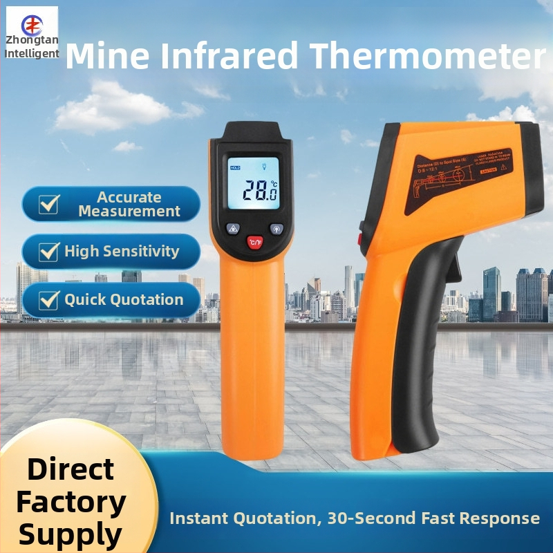 CWG300(A) Intrinsically Safe Mining Infrared Thermometer – ručné, 0.1 rozlíšenie, teplotný rozsah do 50, hmotnosť 0.3 kg, materiál PE