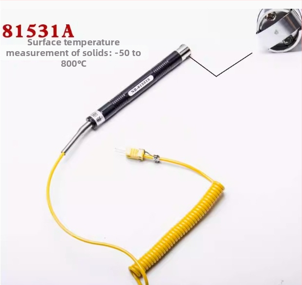 DT1310 Kontaktuális felületi ponthőmérő, digitális elektronikus mérőműszer, hőmérséklet-tartomány 1300, páratartalom pontossága 3%