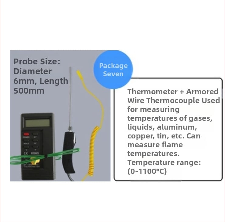 DT1310 Kontaktuális felületi ponthőmérő, digitális elektronikus mérőműszer, hőmérséklet-tartomány 1300, páratartalom pontossága 3%