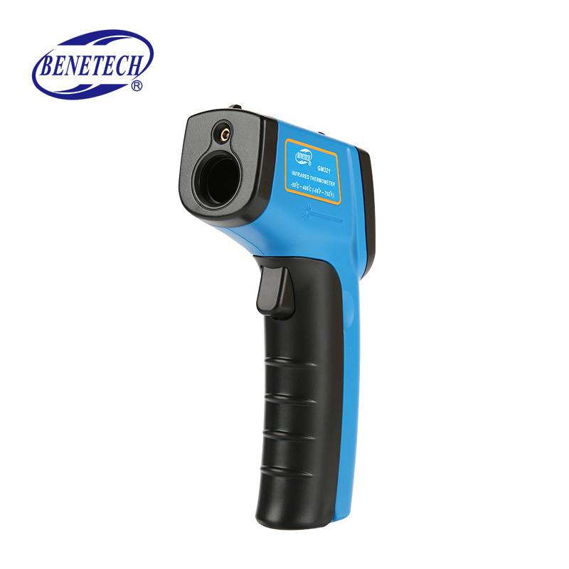Инфрачервен термометър GM321 за индустриална повърхностна температура — висока прецизност, неконтактно измерване