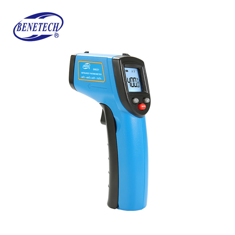 Инфрачервен термометър GM321 за индустриална повърхностна температура — висока прецизност, неконтактно измерване