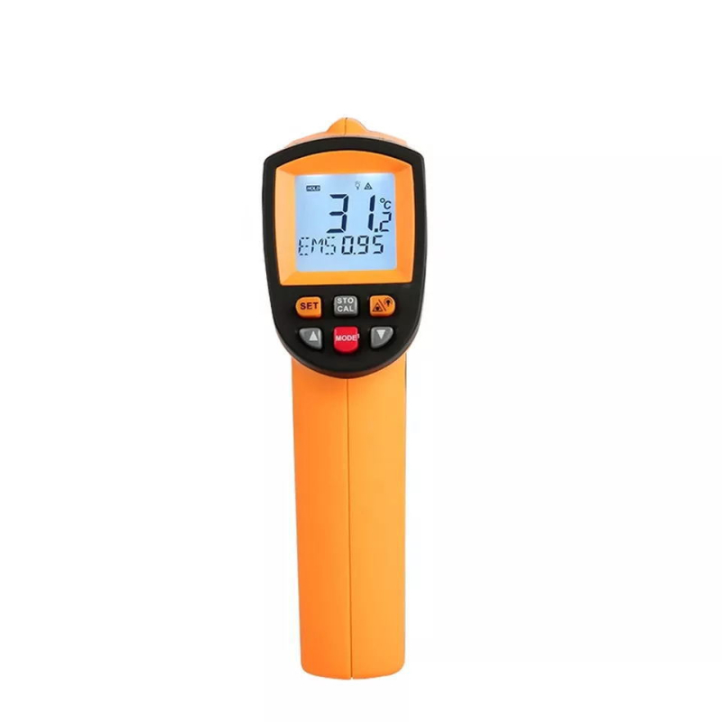 GM900 ръчен инфрачерен термометър, индустриален модел, цифров дисплей, лазерно измерване на температурата