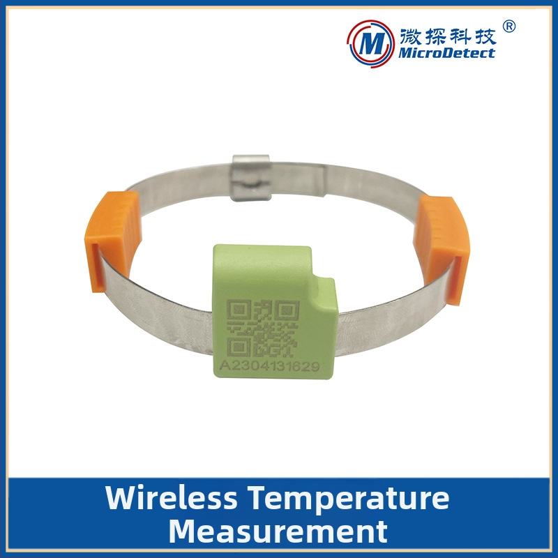 WX-AT03 Безжичен инфрачервен термометър за шкафове за прекъсвачи, деветточково измерване на температурата, индустриално оборудване