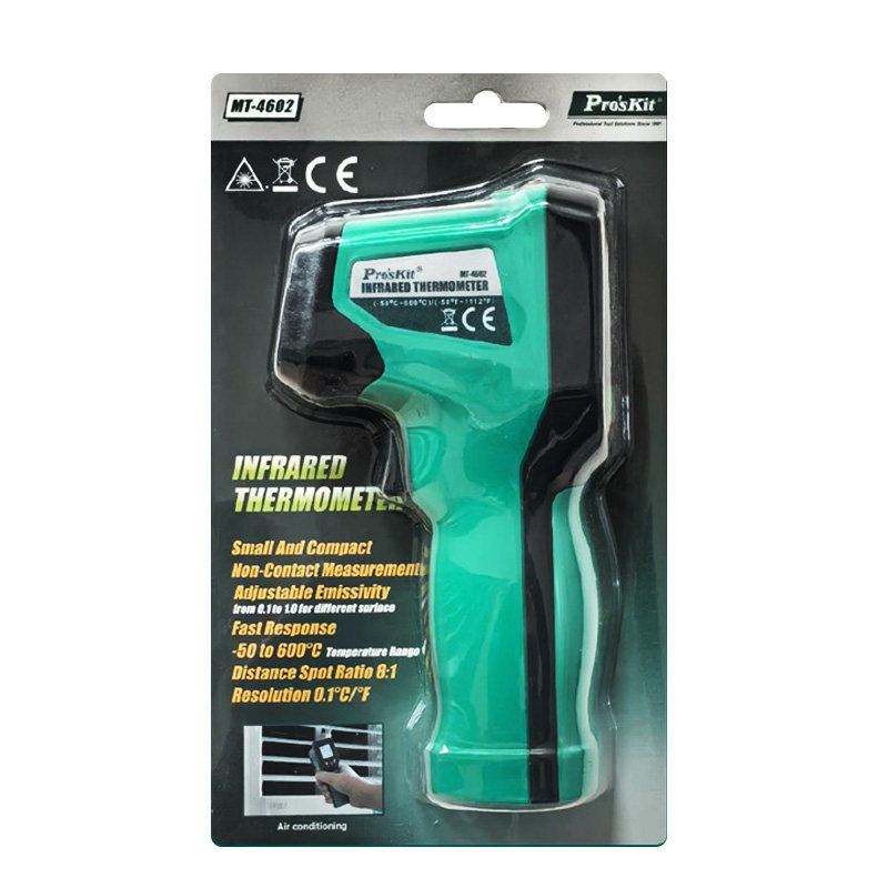 MT-4602 Индустриален ръчен инфрачервен термометър – Pro’skit/Baogong