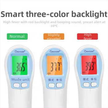 Beerkon 308 bezdotykový infračervený teplomer pre domáce použitie, vhodný pre deti aj dospelých (model 308, digitálny teplomer pištoľ)