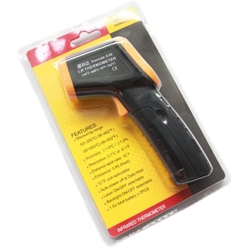 Infravörös hőmérő pisztoly zondás hőmérővel – műanyag eszköz DIY aromaterápiás gyertya készítéséhez