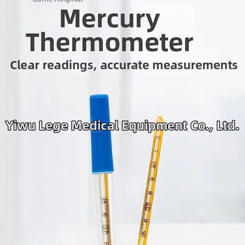 Trojuholníkový sklenený teplomer s ústnou a podpazušnou teplotou, pre deti a dospelých, lekárska trieda, domáce použitie
