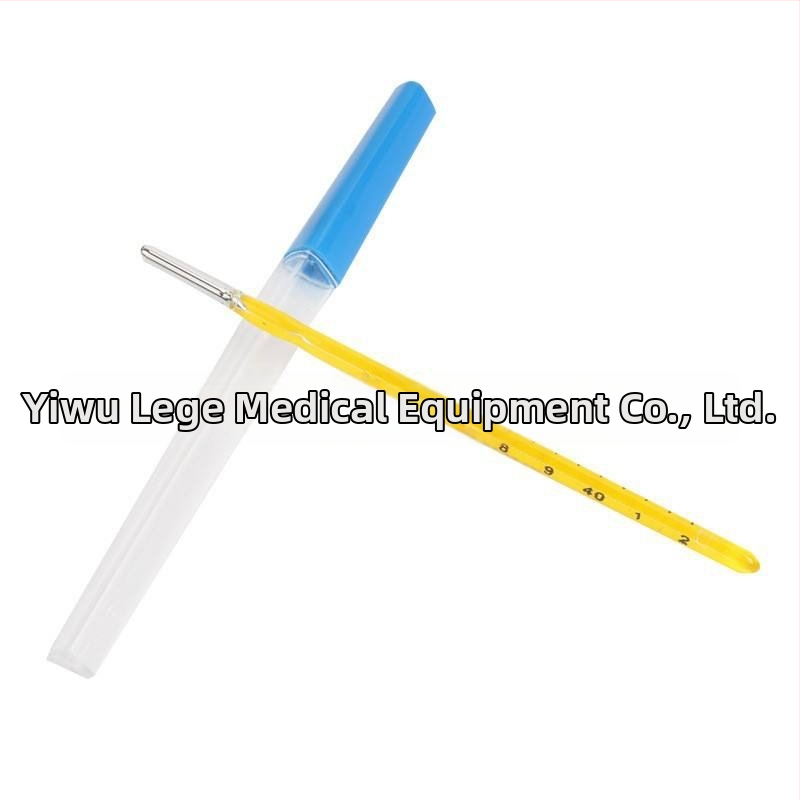 Trojuholníkový sklenený teplomer s ústnou a podpazušnou teplotou, pre deti a dospelých, lekárska trieda, domáce použitie