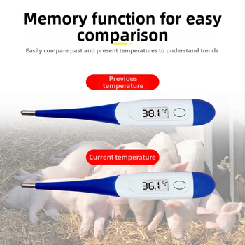 Veterinaarne termomeeter sigadele, Lucky Farm 0096, loomakasvatuseks ja akvakultuuriks