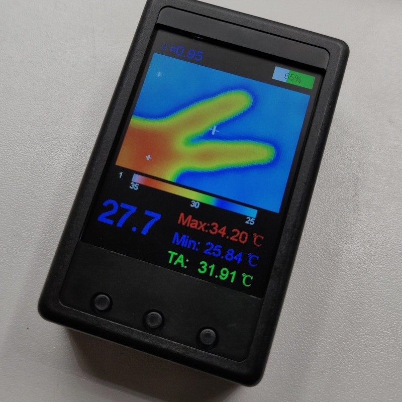 GY-MCU90640 MLX90640 infravörös hőkép szenzor modul 32×24