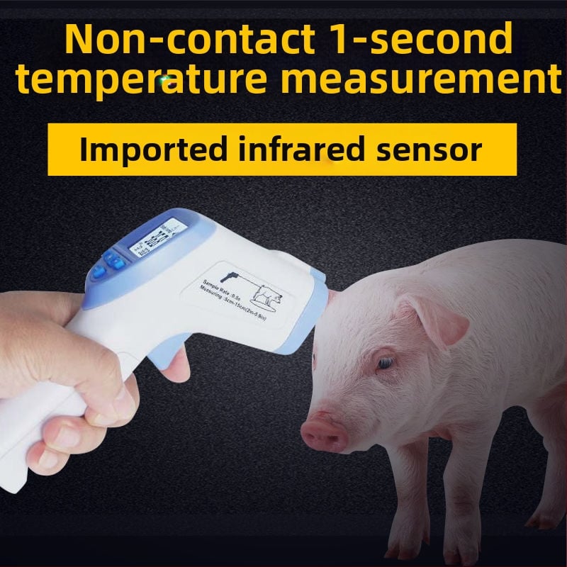 Infrapunatermomeeter sigadele, veiste ja lammastele loomakasvatuses