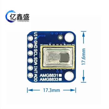 AMG8833 IR termálny obrazový senzor, 8x8 matica, modul