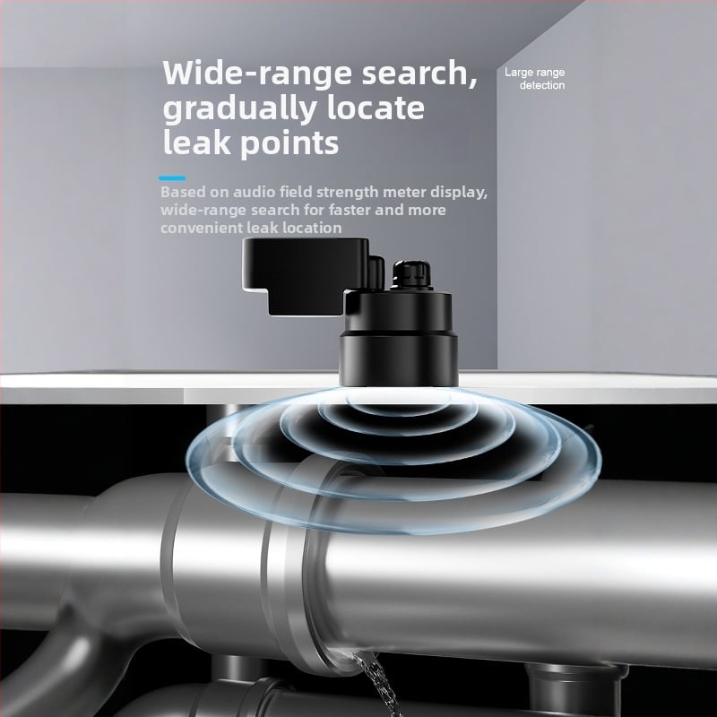 Szivárgásdetektor - nagy pontosságú detektor padlófűtéshez és vízvezetékekhez