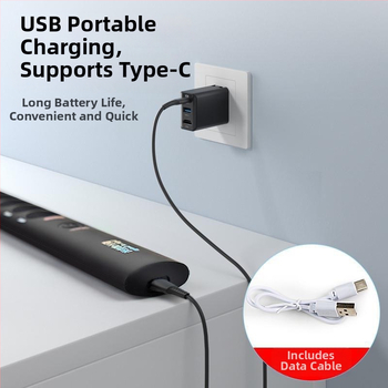 Prenosný merací prístroj teploty farby s LED svetlom, CRI ≥95, napätie ≤36V, tlačidlový spínač, plastové puzdro