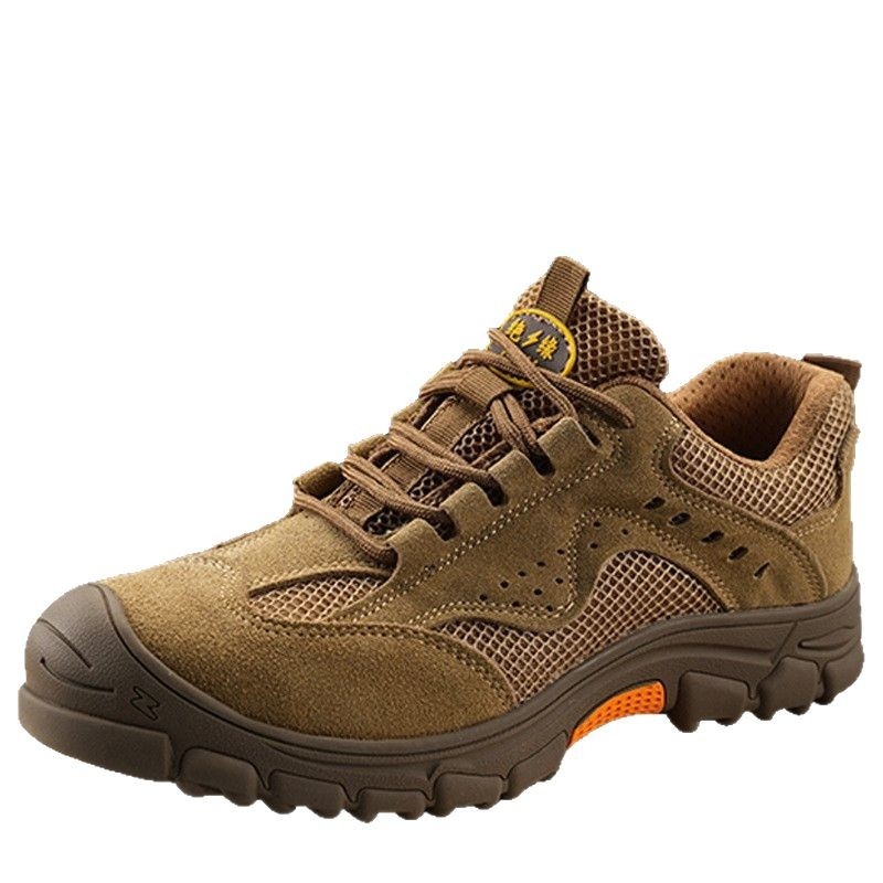 Προστατευτικά παπούτσια εργασίας με αντι-κρούση, αντι-διάτρησης, μόνωση, ελαφριά, πλαστική προστασία δακτύλων