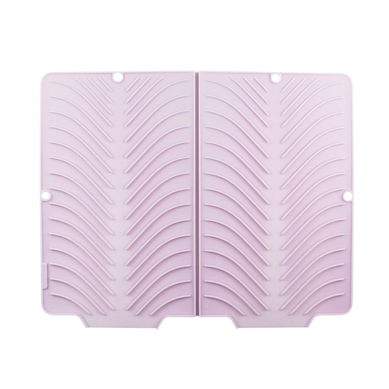 Covoraș de bucătărie din silicon, antiderapant pentru scurgere, îngroșat, rezistent la temperaturi înalte, anti-mucegai