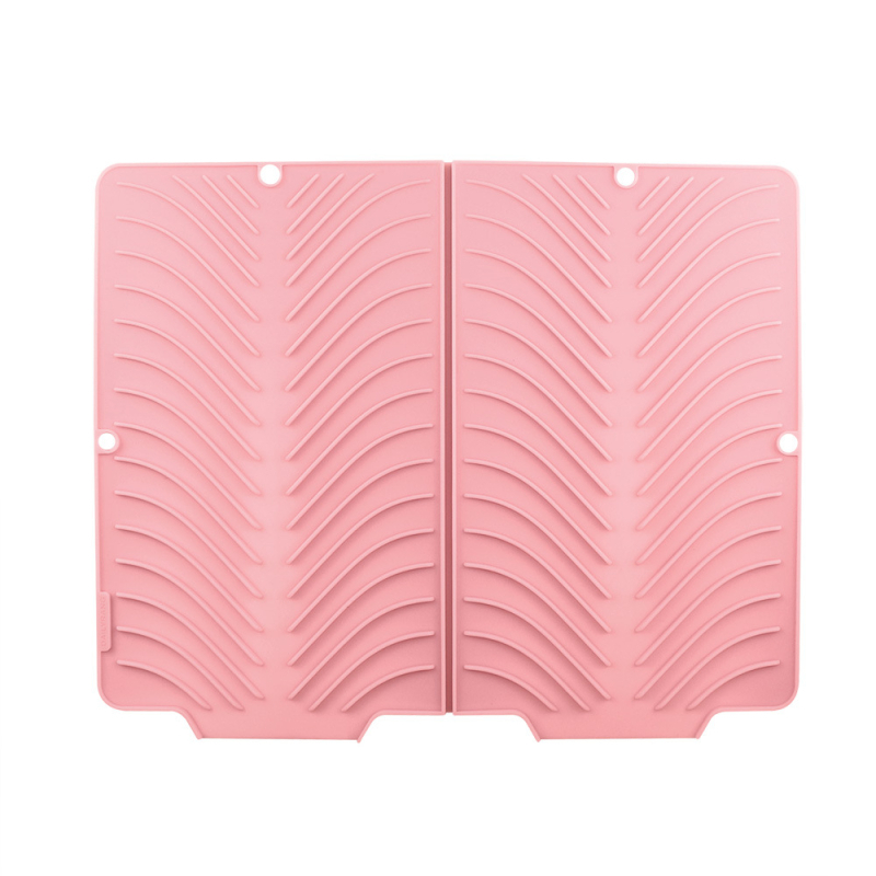 Covoraș de bucătărie din silicon, antiderapant pentru scurgere, îngroșat, rezistent la temperaturi înalte, anti-mucegai