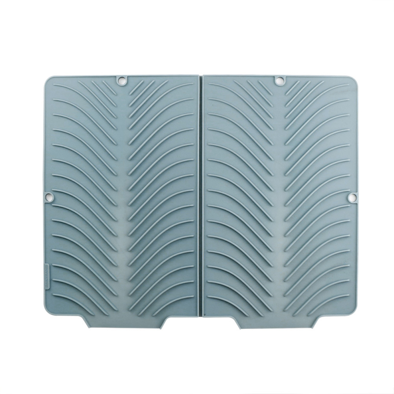 Covoraș de bucătărie din silicon, antiderapant pentru scurgere, îngroșat, rezistent la temperaturi înalte, anti-mucegai