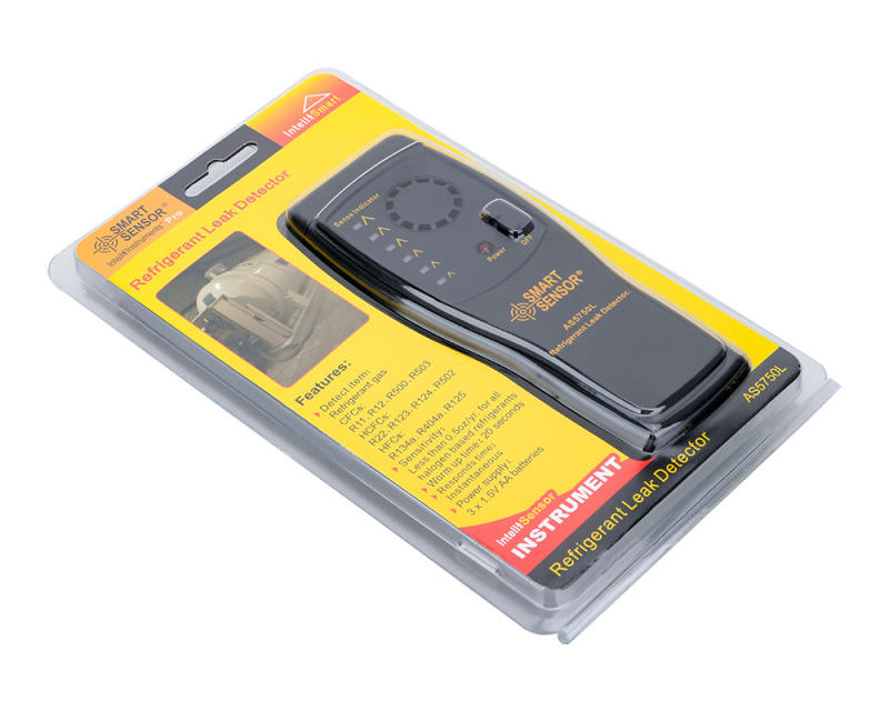 Sima AS5750L/AS5750 halogén gáz detektor autóklímához, Freon-szivárgás detektálás