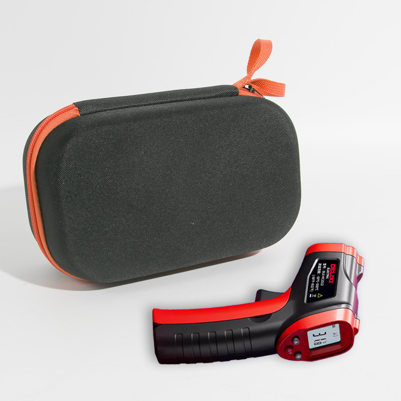 Geantă de depozitare a termometrului cu infraroșu – husă cu corp dur, impermeabilă și rezistentă la praf, Material: Oxford cloth + EVA, Capacitate: 2 kg