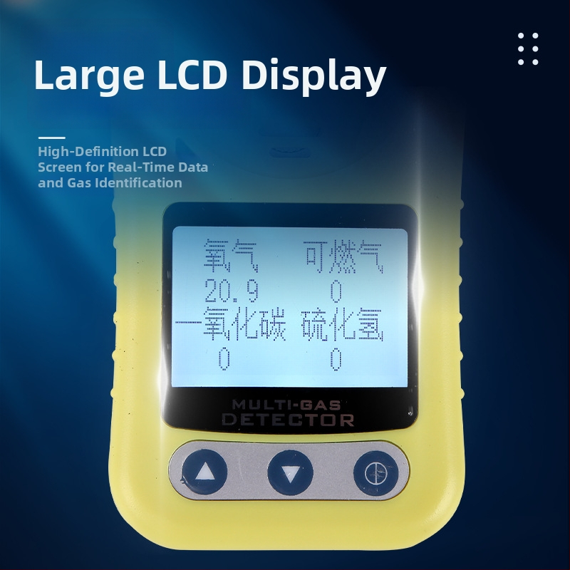 Xun lei Prenosný priemyselný detektor plynov pre oxid uhoľnatý, kompaktného formátu