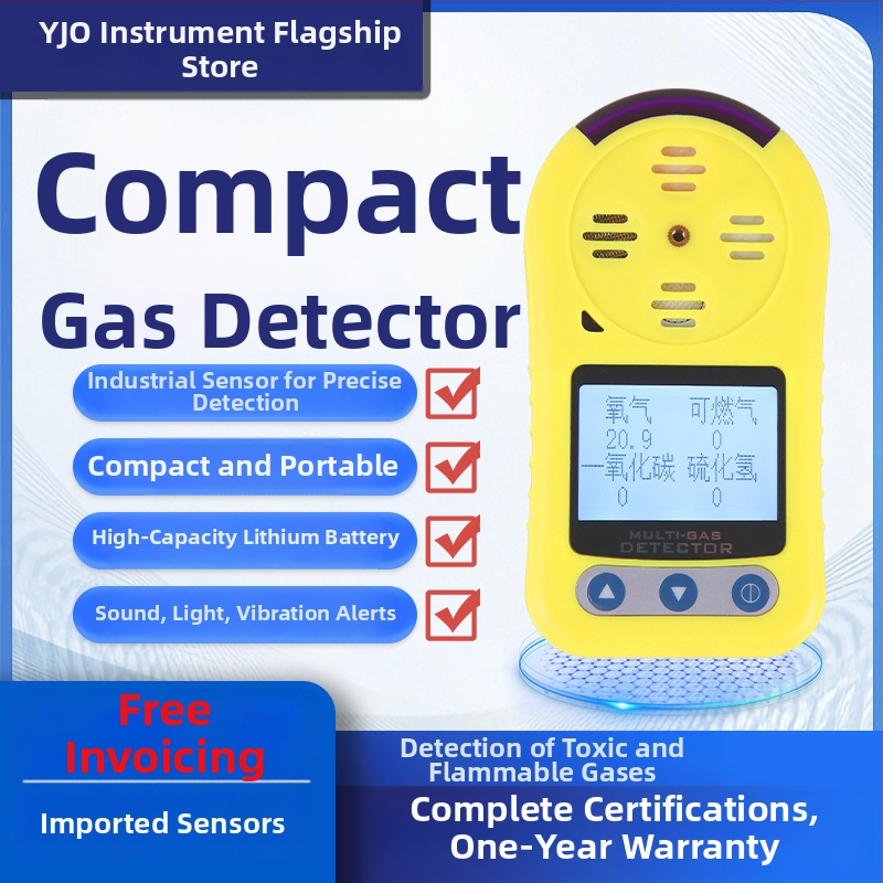 Xun lei Prenosný priemyselný detektor plynov pre oxid uhoľnatý, kompaktného formátu