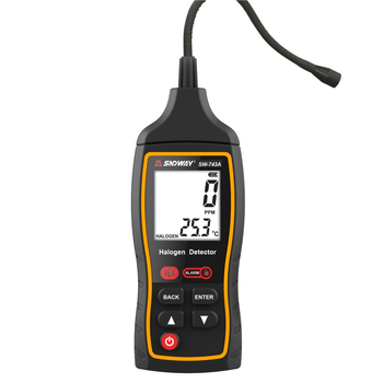 SNDWAY SW743A halogén szivárgásdetektor, 0-1000 ppm