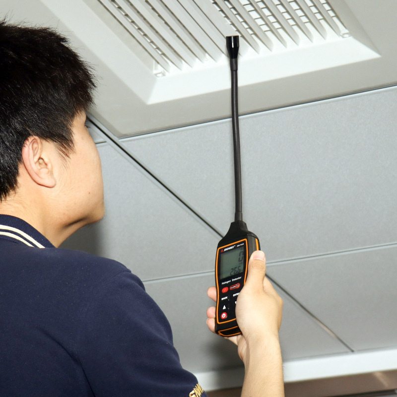 SNDWAY SW743A halogén szivárgásdetektor, 0-1000 ppm