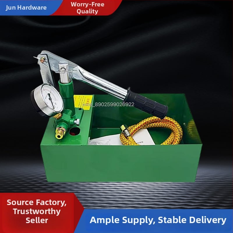 Pompă de testare a presiunii pentru conducte PPR – portabilă, amplificator de presiune, detector de scurgeri pentru încălzire prin pardoseală