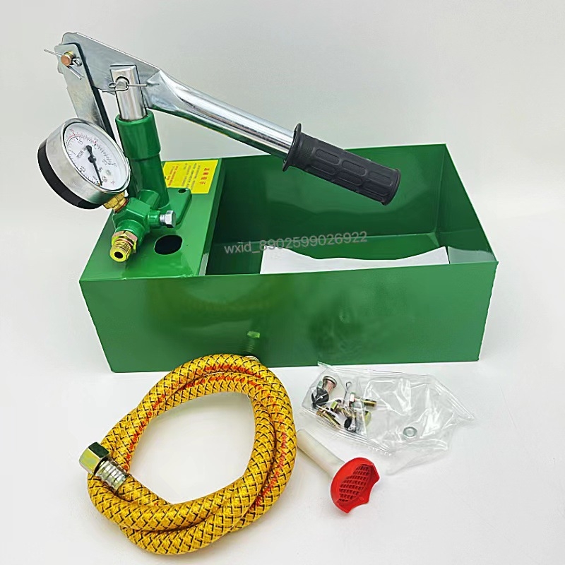 Pompă de testare a presiunii pentru conducte PPR – portabilă, amplificator de presiune, detector de scurgeri pentru încălzire prin pardoseală