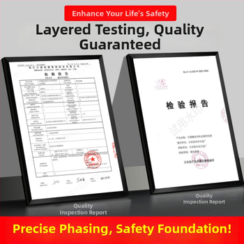 Fázisdetektor földelő vezeték vizsgálóval, modell YD5289, aljzat detektor, 10A16A, univerzális