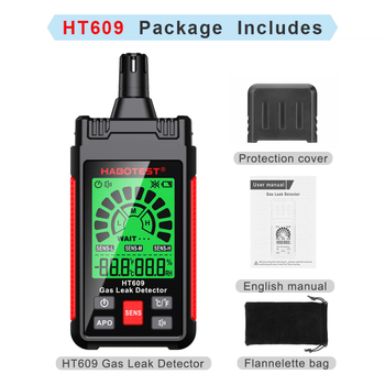 HT609 Pametni detektor curenja plina za prirodni plin, metan i LPG