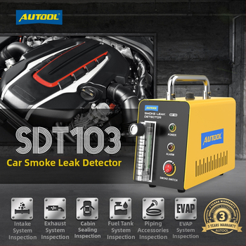 Autool SDT103 Detektor dymi pre automobil EVAP, 110–220V, 0–40°C, Diagnostický nástroj pre automobily, Model SDT103
