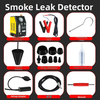 Automobilový detektor dymu – diagnostický nástroj na úniky, model 02, pôvod: Čína, určené pre opravy automobilov, cezhraničný export