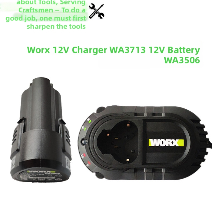 Vickers 12V Li-ion batéria 2.0Ah WA3506 s nabíjačkou WX128 WX130, univerzálne