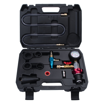 Speciális eszköz antifagyasztó cseréhez: vákuumos töltő, detektor a hűtőközeg szivárgására és nyomáspróba készlet; Márka Qian Sheng; Anyag: ötvözet acél; Tömeg: 5,6 kg; Alkalmazás: autójavítás