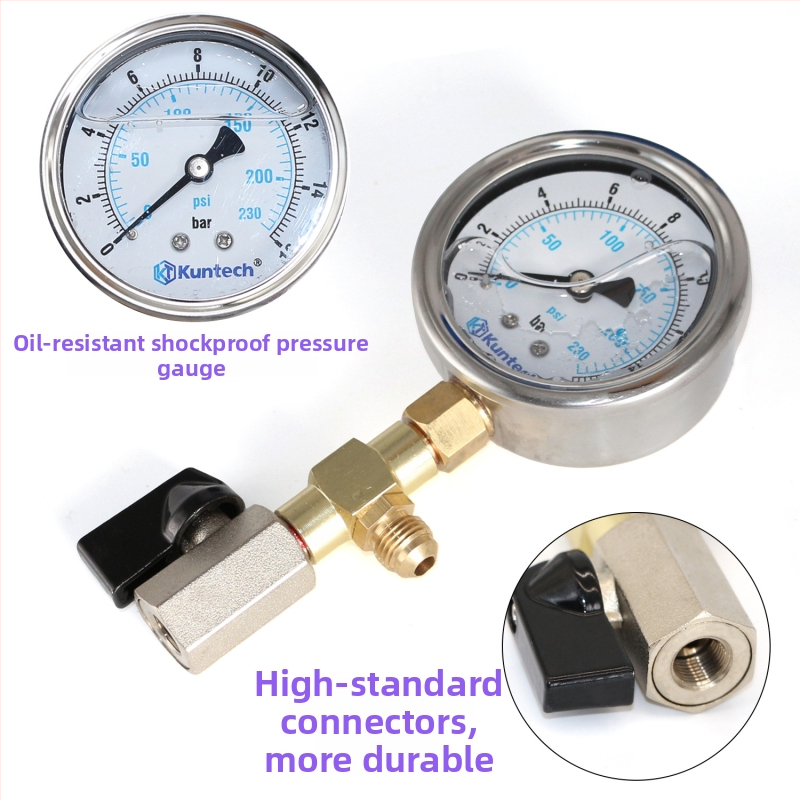 Detektor úniku vzduchu z automobilového tlmiča – pneumatický testovací nástroj tlmiča (Značka: Kuntai; Import: Nie; Prispôsobenie: Nie)