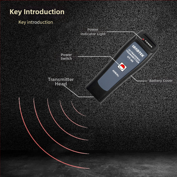 Lantai UT-40 Ručný ultrazvukový detektor únikov a vysielač, 40 kHz vlnový generator, vysoká presnosť